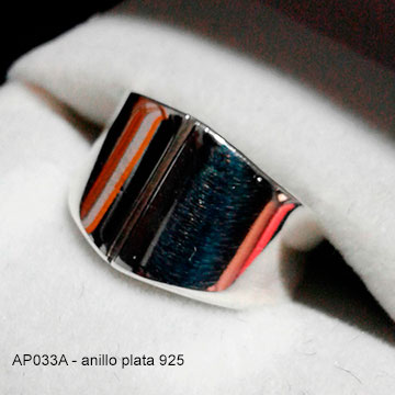 AP033A anillo plata 925