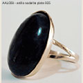 AAL009 anillo plata 925