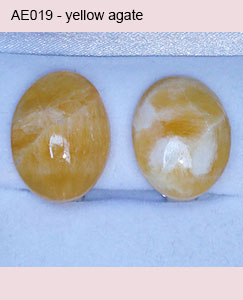 AE019 yellow agate