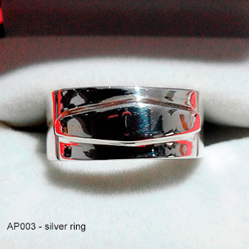 AP003 silver ring