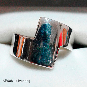 AP008 silver ring