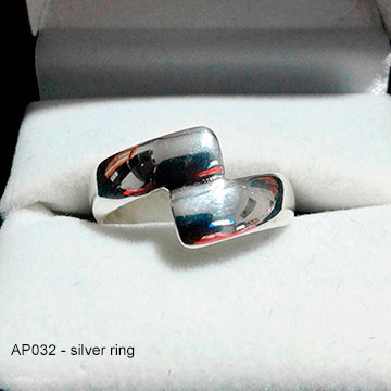 AP032 silver ring